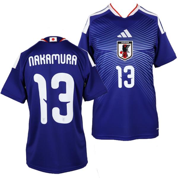 ＃13 中村敬斗 アディダス サッカー日本代表 2026 ホーム レプリカ ユニフォーム adida...