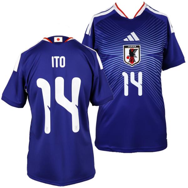 ＃14 伊東純也 アディダス サッカー日本代表 2026ホーム レプリカ ユニフォーム adidas...