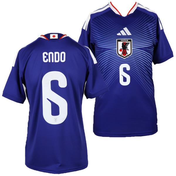 ＃6 遠藤航 アディダス サッカー日本代表 2026 ホーム レプリカ ユニフォーム adidas ...