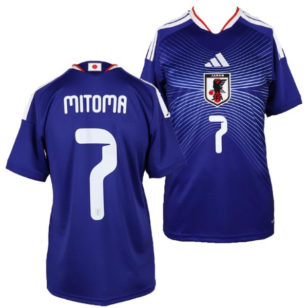 ＃7 三苫薫 アディダス サッカー日本代表 2026 ホーム レプリカ ユニフォーム adidas ...