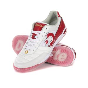 【Desporte デスポルチ】サンルイス LL ID LTD DS-2036 P-WHT×D-RED 20周年記念モデル フットサルシューズ レアルスポーツ｜realsports