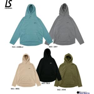 【LUZeSOMBRA ルースイソンブラ 】22FW SMOOTH FLEECE PARKA F2012135 フリース パーカー フットサルウェア レアルスポーツ｜realsports