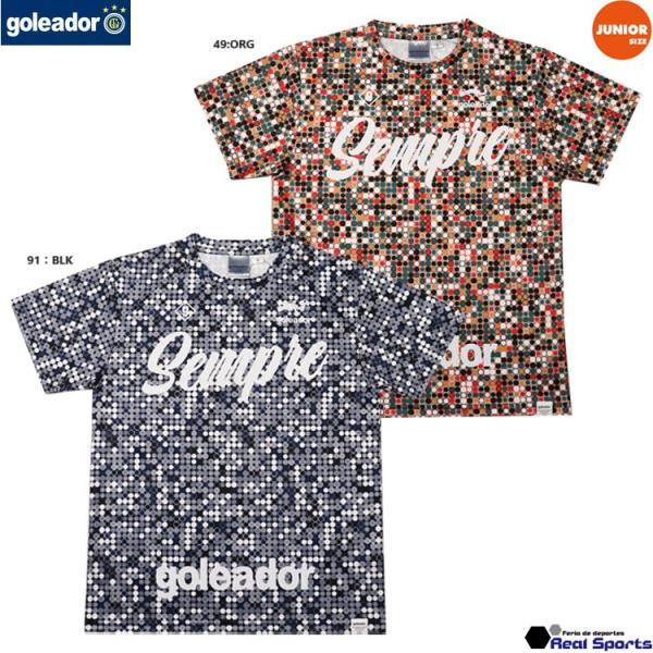 【goleador ゴレアドール】ジュニア 24SS geometric patternプラクティス...