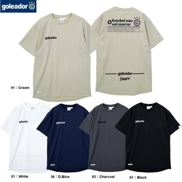 goleador ゴレアドール ナイロンストレッチバーサスタイルシャツ 26SS g2676 Tシャ...