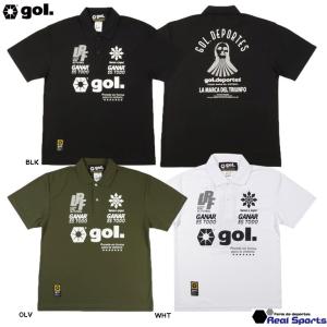 特価【gol. ゴル】23SS ドライポロシャツ ＜ジェズス＞ G395-891 サッカー フットサル レアルスポーツ｜realsports