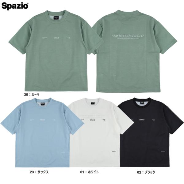 Spazio スパッツィオ タイポグラフィオーバーサイズプラTシャツ 26SS ge-1141 プラ...
