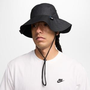DELUXE ブラック バケットハット NIKE（ナイキ） ハット メンズ レディース APEX BUCKET WB OTDR S25