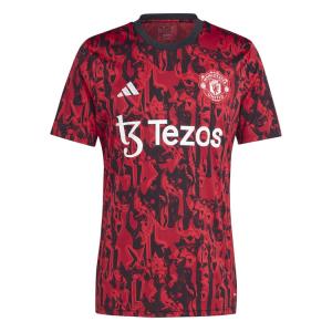 特価【adidas アディダス】23/24 マンチェスター・ユナイテッド プレマッチ ジャージー DKT52/IA7242 プレマッチシャツ クラブ サッカー レアルスポーツ｜レアルスポーツYahoo!店