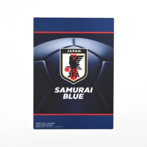 オフィシャル ライセンスグッズ クリア下敷き サムライブルー jfa02501 サッカー 日本代表 文房具