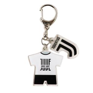 【オフィシャル ライセンスグッズ】JUVE ユベントス アクリル2連チャーム JUV31888 キーホルダー クラブ サッカー レアルスポーツ｜realsports