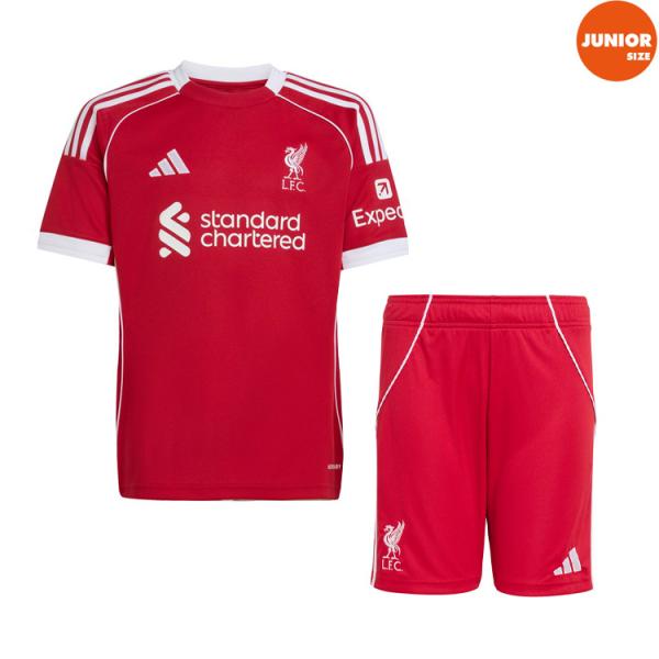 adidas アディダス キッズ 25/26 LFC リバプールFC ホーム レプリカシャツ＆ショー...