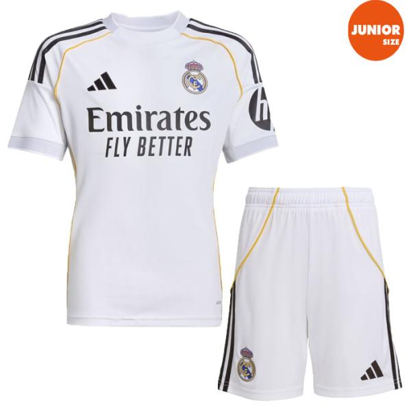 adidas アディダス キッズ 25/26 レアルマドリード HOME レプリカシャツ &amp; ショー...