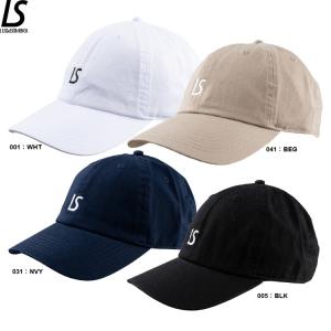 LUZeSOMBRA ルースイソンブラ LS BIT LOGO CAP 26SS l1261412 ロゴキャップ 帽子 白 黒 紺 ベージュ ワンポイント