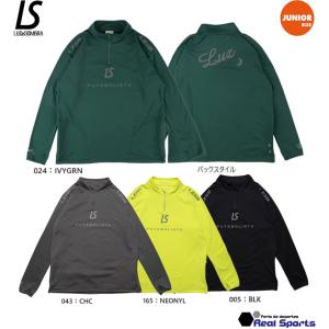 【LUZeSOMBRA ルースイソンブラ】ジュニア 23FW Jr LS 2WAY HALF ZIP...