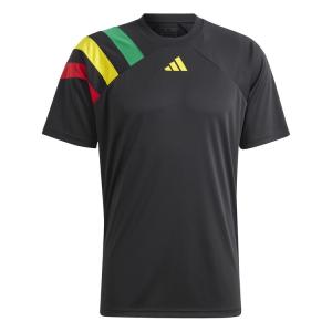 【adidas アディダス】FORTORE23 ジャージー ブラック MKP02 IK5737 サッカー用 プラクティスシャツ チーム レアルスポーツ｜realsports