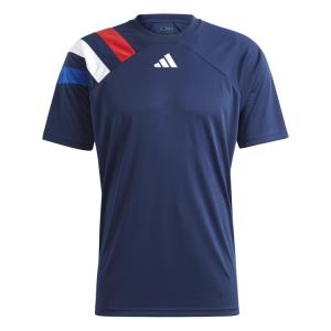 【adidas アディダス】FORTORE23 ジャージー ネイビー MKP02 IK5738 サッカー用 プラクティスシャツ チーム レアルスポーツ｜realsports