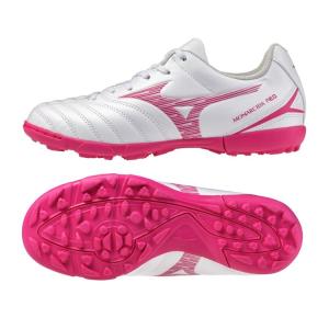 MIZUNO ミズノ モナルシーダ ネオ 3 SELECT Jr AS ホワイト×ピンク P1GE262564 BLAZING FLAIR PACK ジュニア サッカー トレシュー 人工芝 土