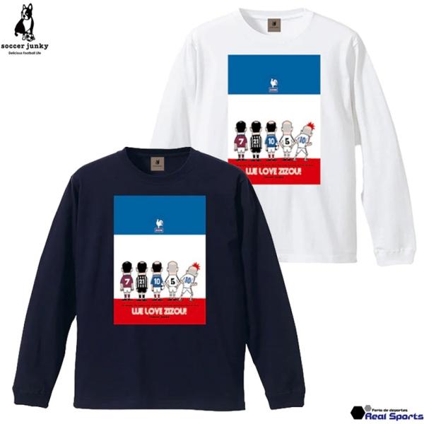 【soccer junky サッカージャンキー】24AW MADE IN フランス！ ロングTシャツ...