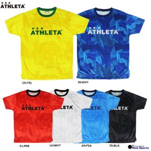 特価【ATHLETA アスレタ】23SS 総柄プラTシャツ SP-231 サッカー フットサル ウェア レアルスポーツ｜realsports