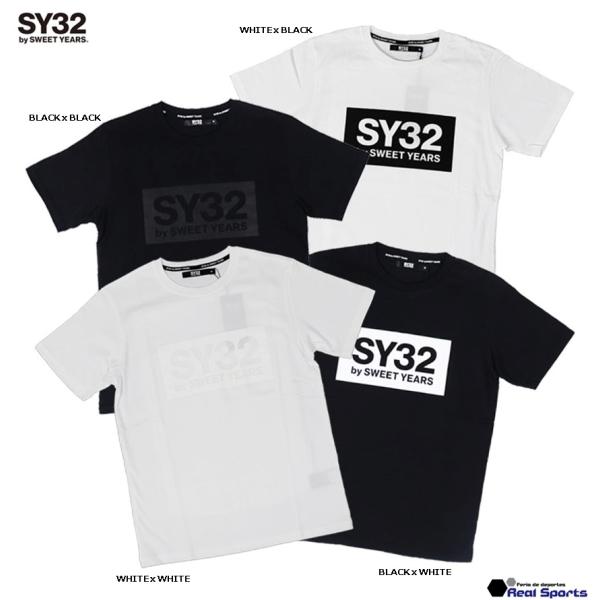 【SY32 by SWEET YEARS】BOX LOGO TEE TNS1724J 半袖Tシャツ ...