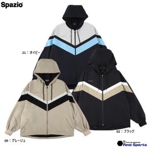 Spazio（スパッツィオ） グラデーション 裏メッシュ ワイドジップ