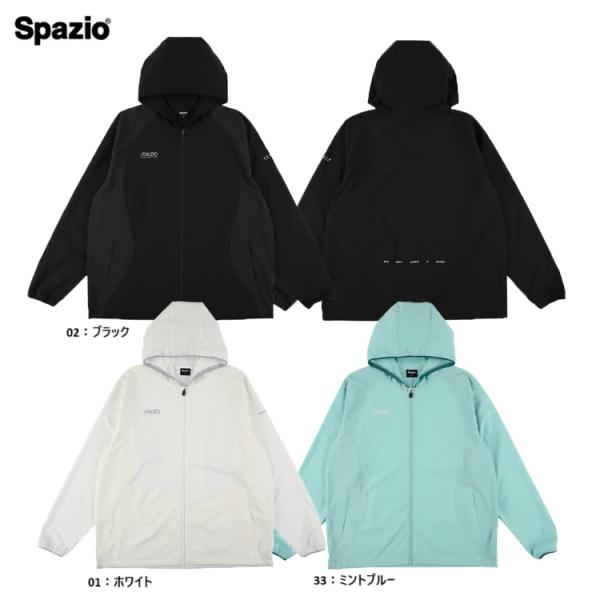 Spazio スパッツィオ フレキシブルラインジップパーカー 25FW tp-0654 フルジップ　...
