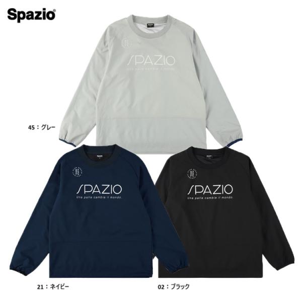 Spazio スパッツィオ リブネック長袖ピステ 25FW tp-0656 トレーニングウエア サッ...