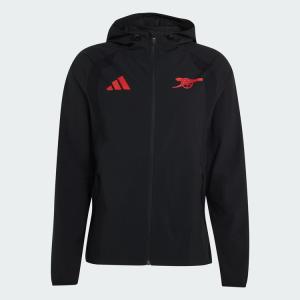 adidas アディダス 26/27 アーセナル FC ティロ トラベル ウインドブレーカー ブラック tz280 kg5112 フルジップ パーカー 海外クラブ サッカー