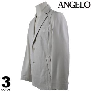 セール 30%OFF ANGELO アンジェロ レザージャケット メンズ 秋冬 羊革 テーラードジャケット 革ジャン ロゴ 35-4010-04｜realtree