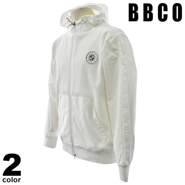 セール 30%OFF BBCO ビビコ パーカー メンズ 2025春夏 ポリエステル素材 フード付き...