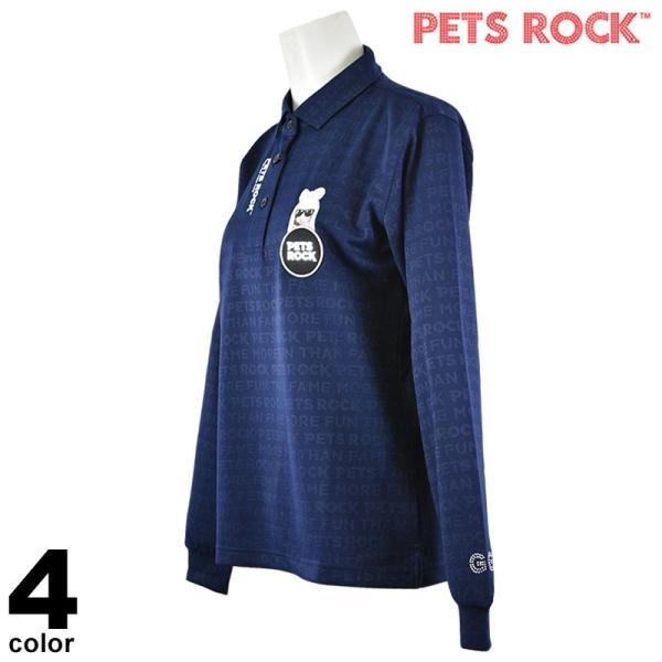 セール 50%OFF PETS ROCK ペッツロック 長袖 ポロシャツ レディース 秋冬 キャラク...