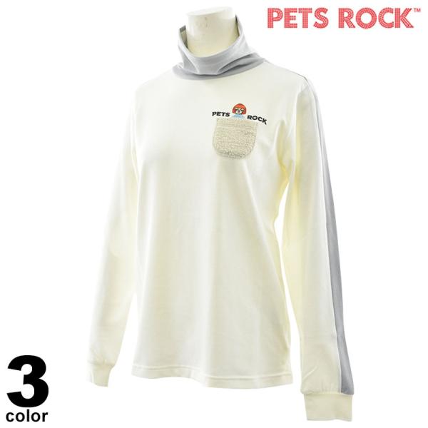 セール 50%OFF PETS ROCK ペッツロック 長袖 カットソー レディース 秋冬 アニマル...