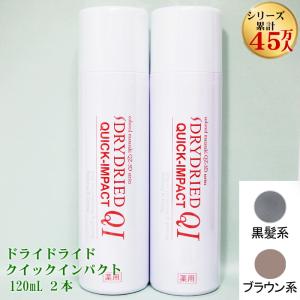 育毛剤 120mL 2本セット ドライドライド クイックインパクト 育毛 発毛促進 薄毛 男性用 女性用 抜け毛 頭皮ケア｜reando