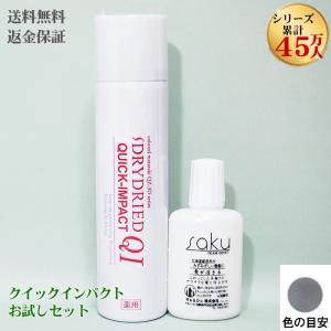 育毛 発毛促進剤「クイックインパクトお試しセット」薄毛 抜け毛 生え際 円形脱毛症 細毛 育毛剤 男性用 女性用 40代 50代 60代 育毛スプレー｜reando