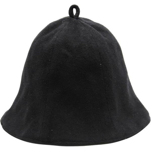 TeamOneDayサウナ専門家監修 SAUNA HAT サウナハット レディース メンズ (ブラッ...