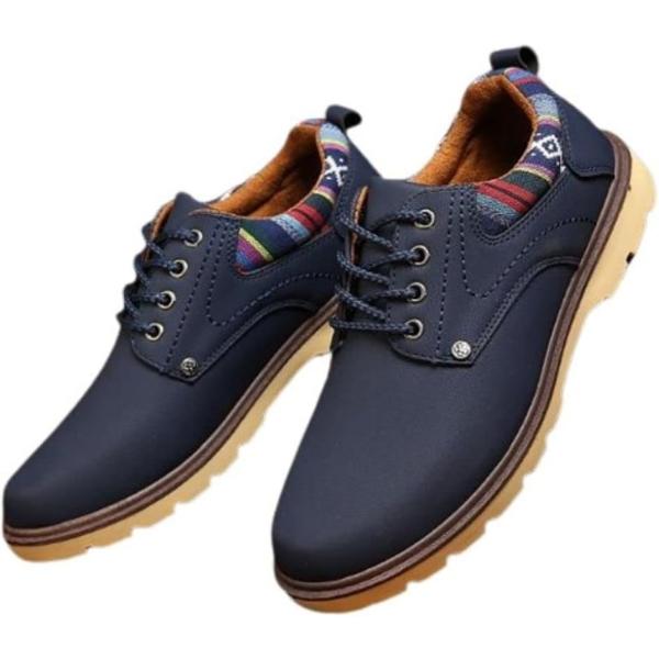 スニーカー メンズ ウォーキングシューズ ローカットシューズ レーズアップシューズ デッキシューズ ...