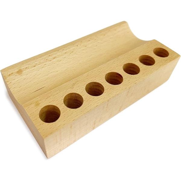 ペン立て ペンスタンド 8本用 木製 シンプル ペン差し 卓上 鉛筆 ボールペン 万年筆 など デス...