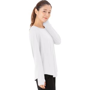 ヨガウェア レディース トップス 長袖 Tシャツ スポーツウェア 伸縮 ストレッチ 速乾 吸汗 ホッ...