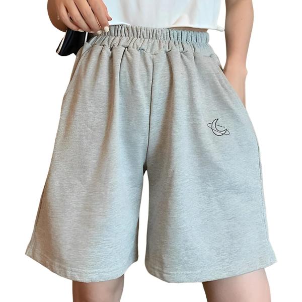 ウエストゴム ハーフパンツ スウェット ルームウェア ボトムス レディース ショートパンツ 部屋着 ...