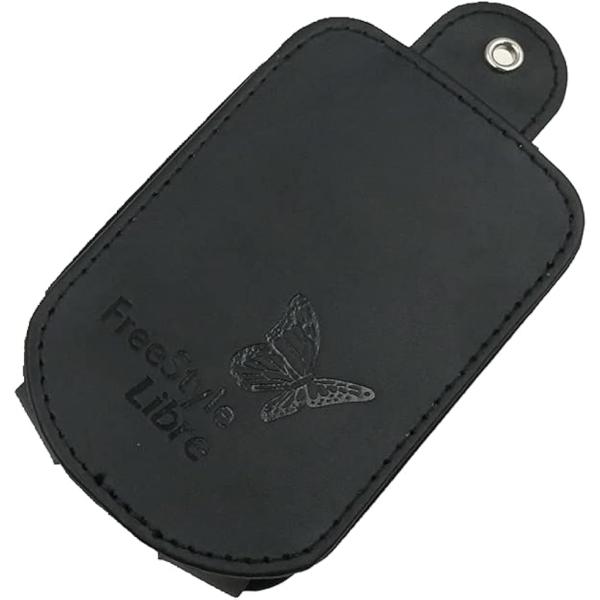 フリースタイルリブレ カバー 血糖値測定器 FreeStyle Libre レザー ケース 落下防止...