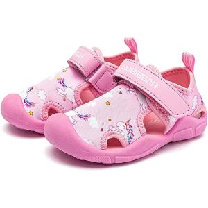 キッズ ベビー マリンシューズ サンダル ビーチ ウォーター スポーツ 男の子 女の子 子供 靴 MDM (02ピンク, 20.0 cm 3E)