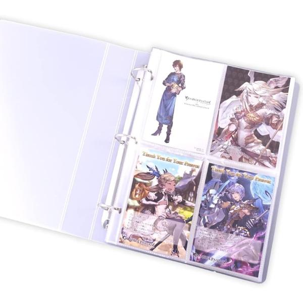 ポストカード 専用 収納ファイル はがきサイズ 160枚収納可能