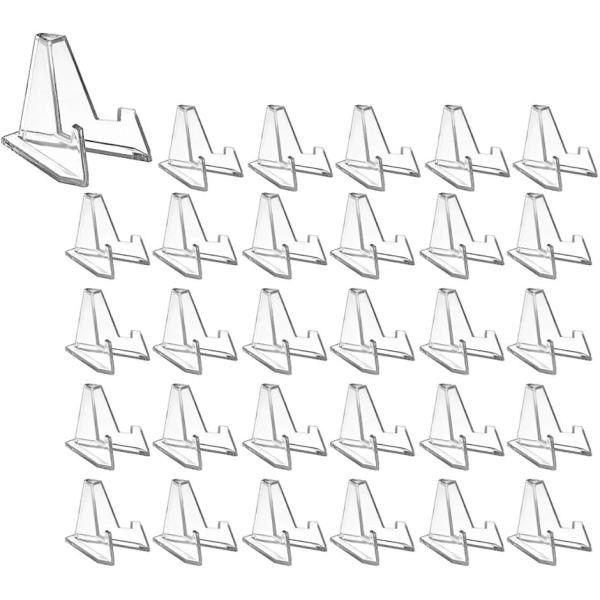 コイン メダル ディスプレイ スタンド 30個セット 缶バッジ 台座 コレクションラック CD 展示...