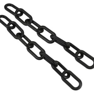 【Yahoo!ランキング1位入賞】プラスチックチェーン 5m 鎖 プラチェーン 幅6mm くさりチェーン (黒)