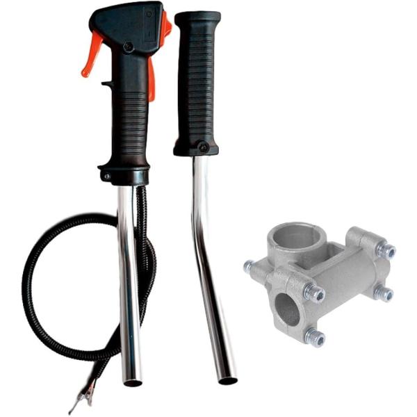 morytrade 両手ハンドル Uハンドル 草刈り機 エンジン 刈払機 草刈機 交換 修理 パーツ...