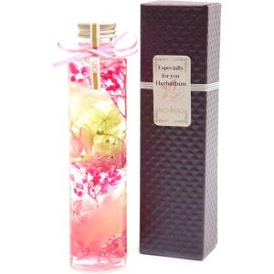 ハーバリウム リナLina専用BOX付 ピンクMIX贈り物 誕生日 女性 記念日 プレゼント 花 結婚祝い 入学 L-07(ピンクMIX)