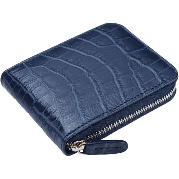 小銭入れ コインケース レディース 財布 クロコ型押し ボックス型 コンパクト 本革 レザー MDM...