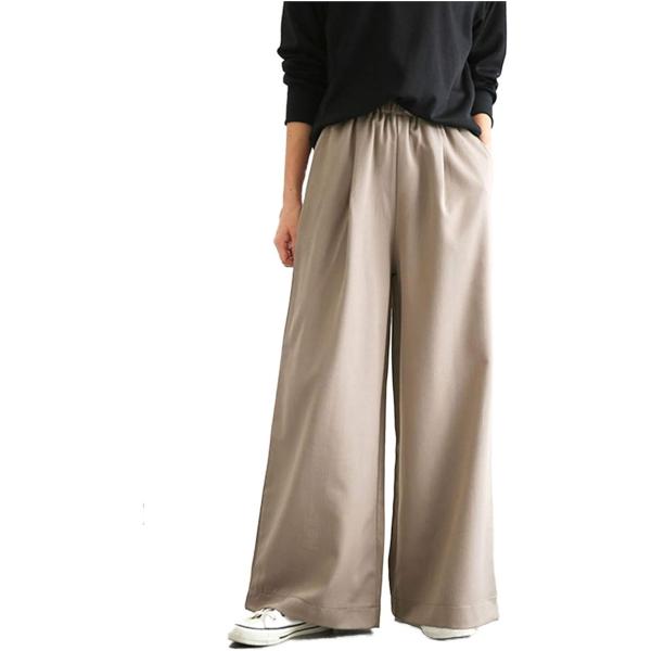 ゆったり ワイドパンツ 5色展開 ベイカー ガウチョパンツ 大きい サイズ レディース S〜L XX...