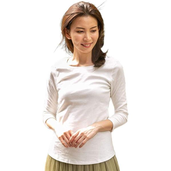 アスペルシオ フライス Tシャツ レディース ロングt ロンt ロングシャツ ティーシャツ (#1 ...