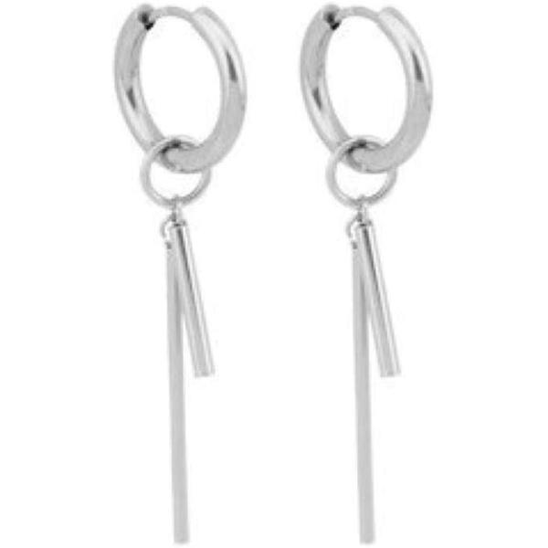 両耳2つ入り リング アクセサリー 金属アレルギー対応 メンズ レディース MDM (イヤリング)